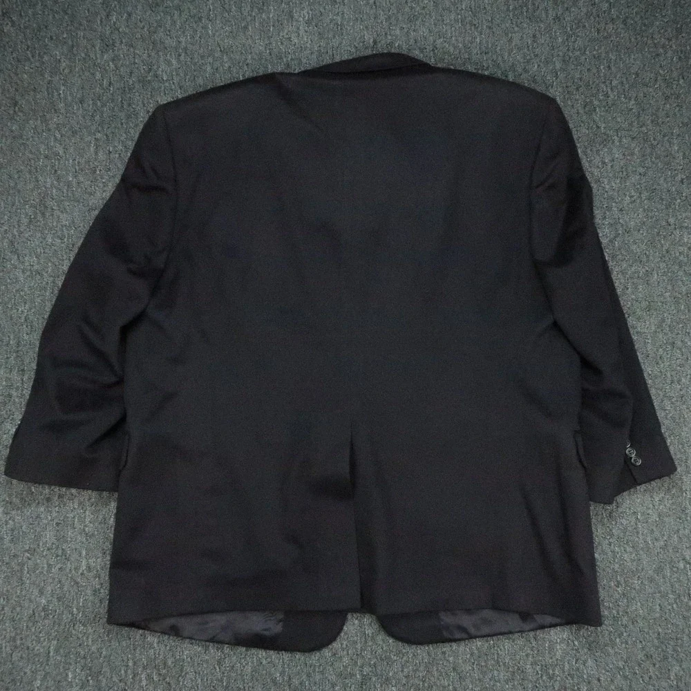 Jack Victor Blazer Mens 52R Blue Loro Piana 100% Cashmere Sport Coat